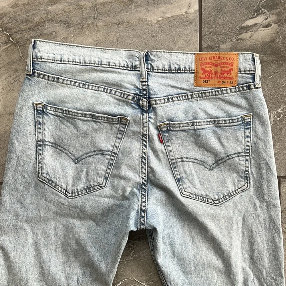 Levi's Light Blue Slim Men Jeans